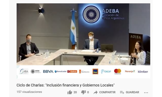 Primer encuentro del Ciclo de Charlas Inclusión financiera y gobiernos locales